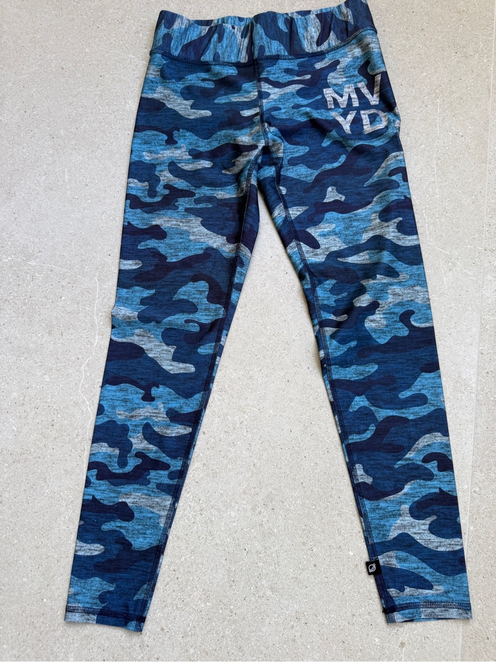 Terez Blue Camouflage Women’s Leggings
